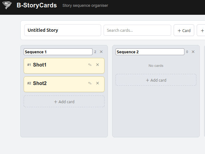 B-StoryCards